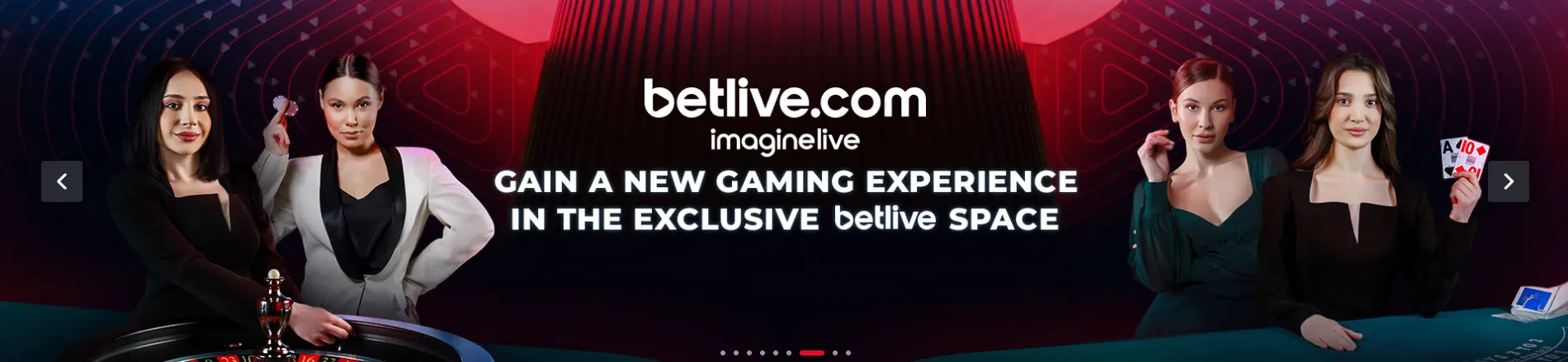 gagnez une nouvelle expérience de jeu BETLIVE