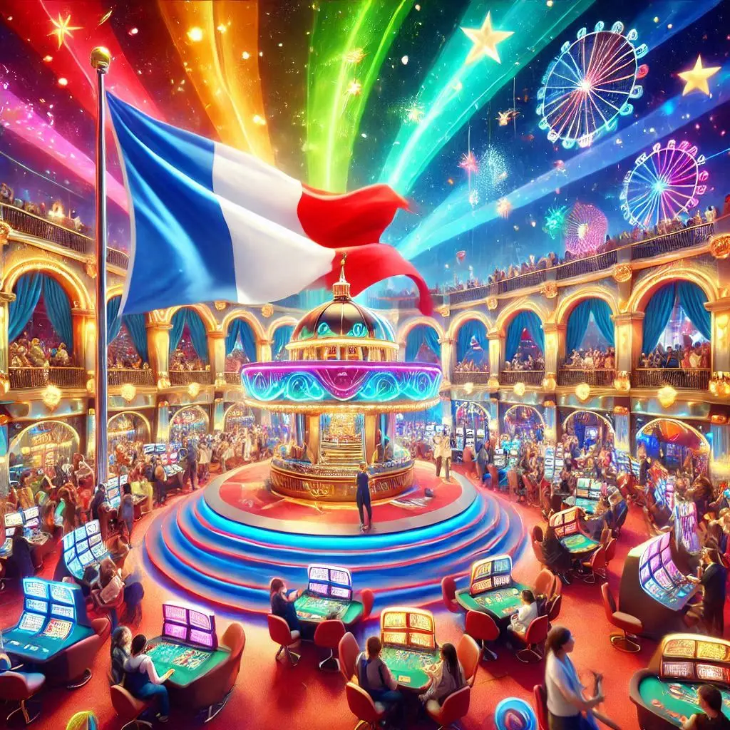 casino et drapeau de France BETLIVE